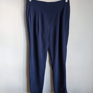 Babaton Navy Blue Conan Cropped Pants